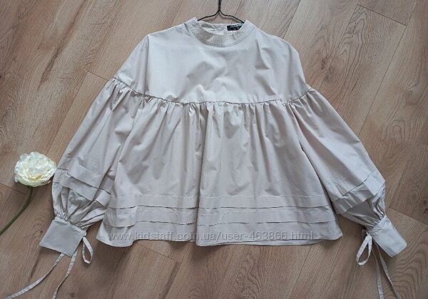 Fashion Union трендова блуза 100 бавовна S-М размер 