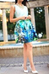 Сукня ZARA купити плаття 3D принт нове оригінал XS