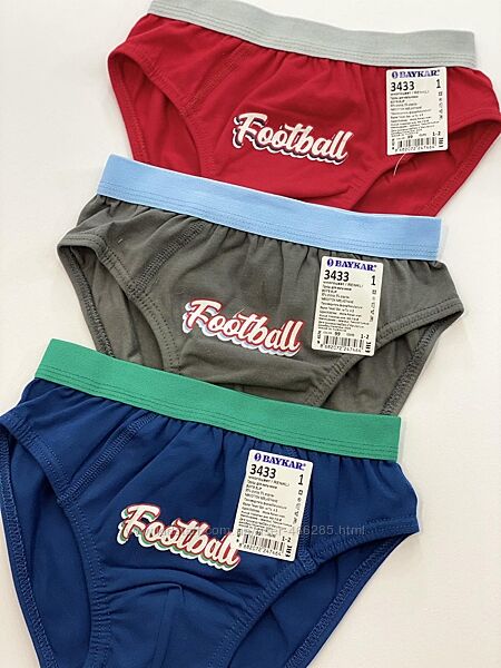 Комплекти трусикiв для хлопчикiв baykar .6штук