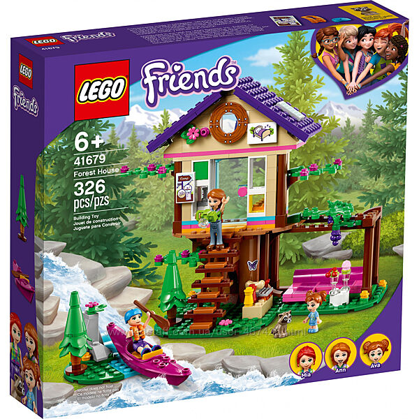 Конструктор LEGO Friends 41679 будиночок у лісі