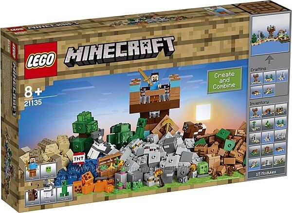 Lego Minecraft Верстак 2. 0 21135 