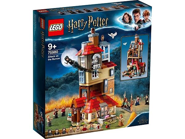 Конструктор Lego Harry Potter Напад на Нору 75980