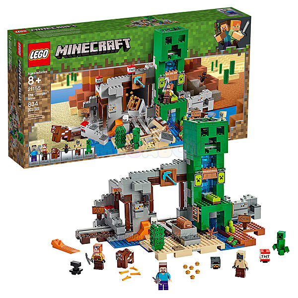 Lego Minecraft Шахта крипера 21155
