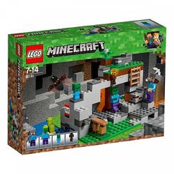Lego Minecraft Пещера зомби 21141