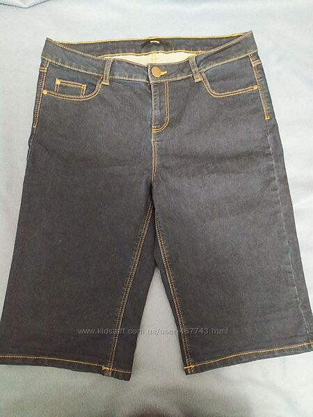 Надійні повсякденні джинсові шорти - бермуди