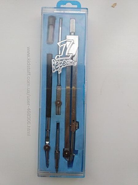 Готовальня шкільна 6 предметів