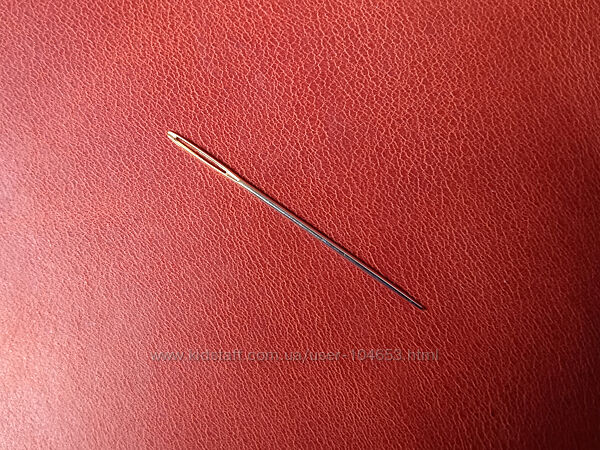 Голка тупа для пошиття шкіряних виробів