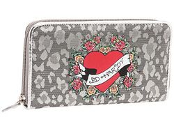 Ed Hardy  большой женский кошелек США оригинал