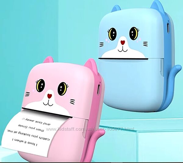 Термопринтер. Друк без чорнил. Корисна іграшка для дітей та підлітків