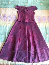 Святкова сукня та костюм топ корсет спідниця розмір 146 152