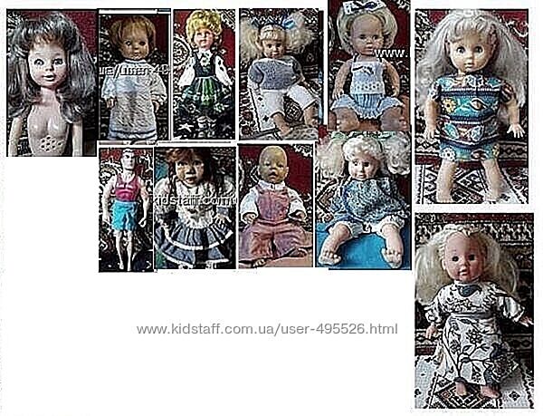 куклы ГДР,  Zapf Creation, CitiToy , Hasbro, керамическая