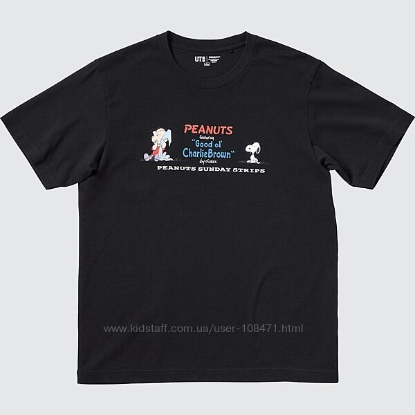 Peanuts sunday special ut футболка з графічним принтом uniqlo