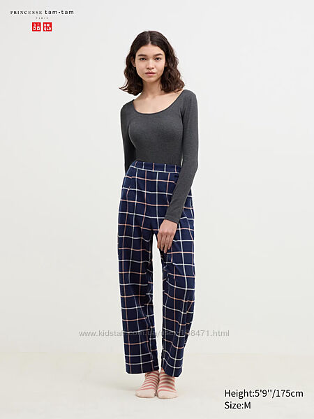 Фланелеві штани Uniqlo Princesse tam tam