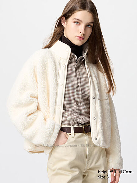 Куртка флісова uniqlo