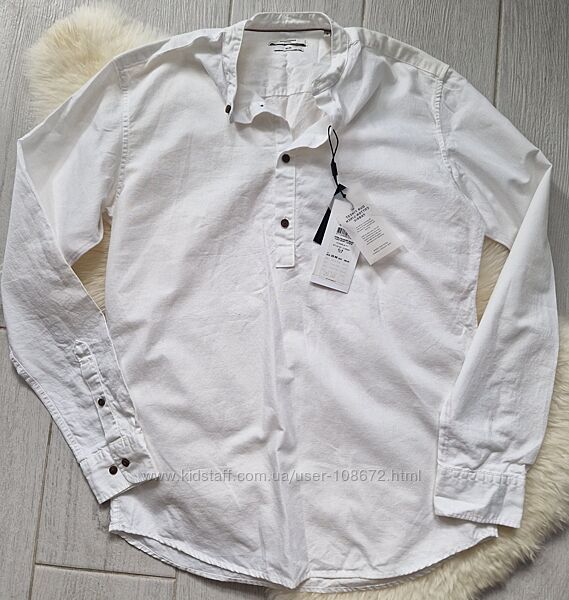 Нова біла сорочка для чоловіка, S -  Jack&Jones Premium