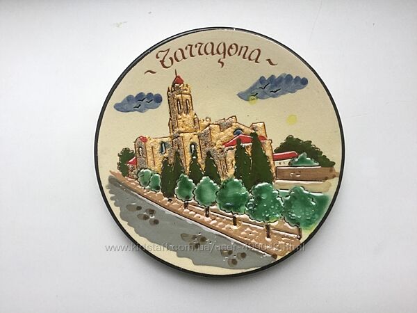Красивая тарелка Испания, магниты