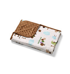 Одеяло из микрофибры двустороннее ТМ BabyOno, Польша, 75х100см