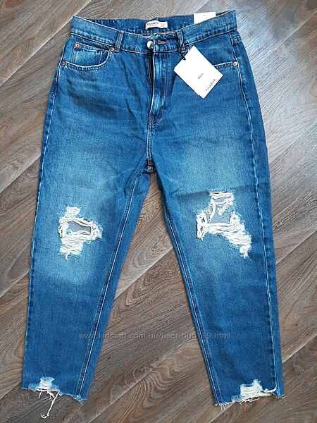 Нові жіночі джинси мом Pull&Bear, eur42/mex32