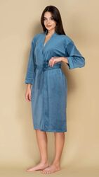 Obrana/Anabel Arto, вишуканий халат із велюру S, М, L, XL, XXL, XXXL 