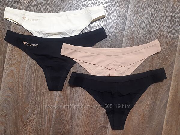 Obrana, набори трусиків стрінг із бавовни S, M, L, XL