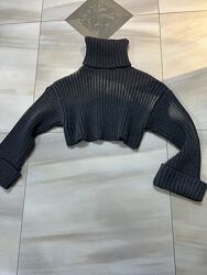 Светр свитер укороченный