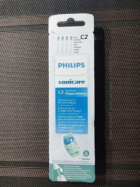 Оригінальні насадки Philips Sonicare C2 Optimal Plaque Control HX9024/10