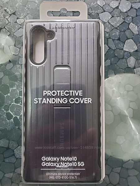 Ориг. чохол Samsung Protective Standing Cover Note 10 SM-N970CSEGWW Silver