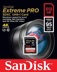 Карта пам&acuteяті SanDisk Extreme Pro 512GB SDXC UHS-I SDSDXPA-512G-G46