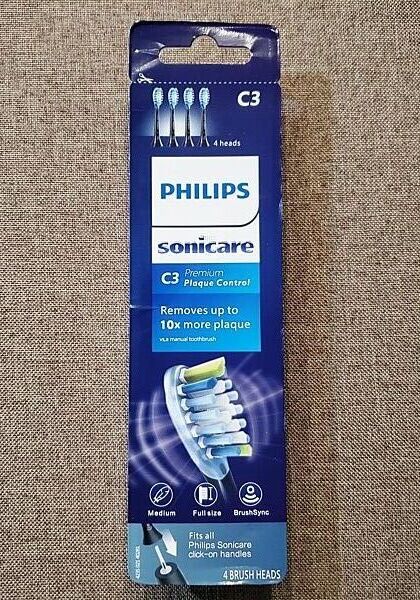 Оригінальні насадки Philips Sonicare C3 Premium Plaque Control HX9044