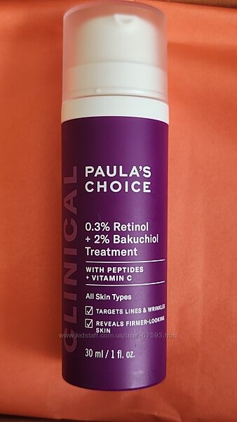 Paula&acutes Choice - Clinical - Бальзам для обличчя з ретинолом і бакучиолом 