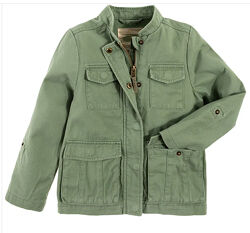  Весенняя куртка для девочек, хаки, Cool Club, размеры 134,140,146,152
