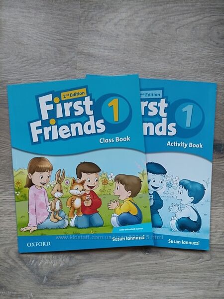 First friends 2nd edition 1, 2.  Оригинал.