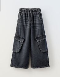 Джинсы от Zara cargo карго клеш 8 лет