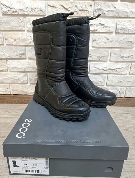 Зимові чоботи жіночі ecco exostrike 40 розмір