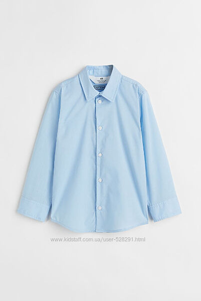 . Рубашка H&M Easy-iron на рост 122 и 128см.