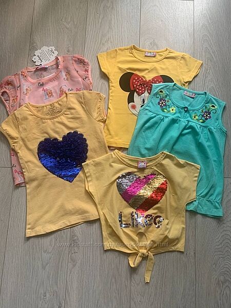 Футболочки, розпродаж, розм 86-104