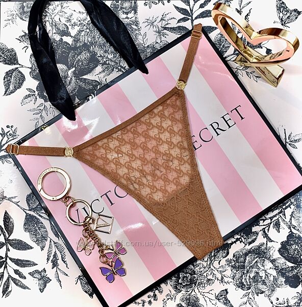 Жіночі трусики стрінг з регуляторами victorias secret, вікторія сікрет