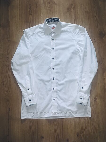 Белая рубашка Olimp