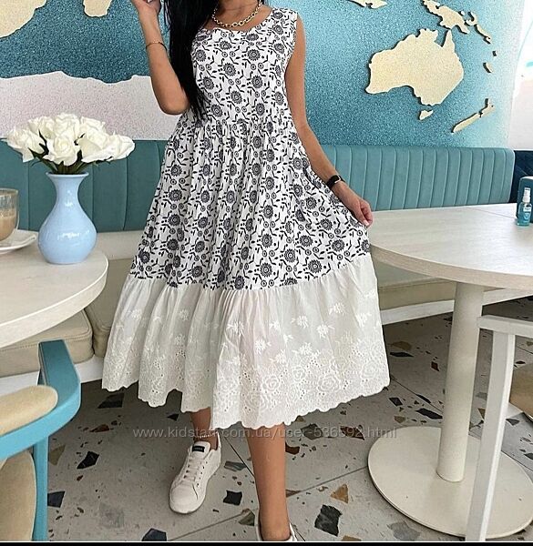 Красивое летнее платье 