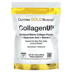 California Gold Nutrition CollagenUP морской коллаген. 206 г