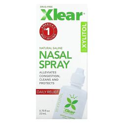 Xlear натуральный солевой назальный спрей. 22 мл