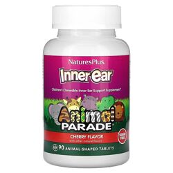 NaturesPlus Animal Parade поддержание здоровья внутреннего уха. 90 таблеток