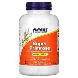 Now Foods Super Primrose масло примулы вечерней. 1300 мг, 120 капсул
