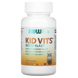 Now Foods Kid Vits ягодный взрыв мультивитамины для детей. 120 таблеток