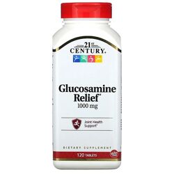 21st Century Glucosamine Relief  Глюкозамин. 1000 мг, 120 таблеток