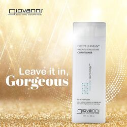 Giovanni Direct Leave-In несмываемый кондиционер для увлажнения волос. 250 
