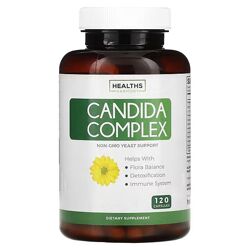 Healths Harmony Candida Complex баланс кишечной флоры. 120 капсул