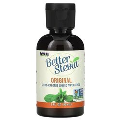  NOW Foods Better Stevia стевия. Порошок, жидкая