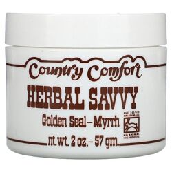 Country Comfort Herbal Savvy гидрастис и мирра. 57 г