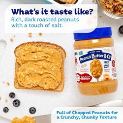 Peanut Butter & Co. арахисовая паста с хрустящими кусочками арахиса. 454 г